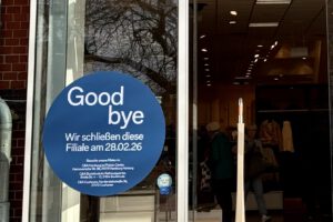 C&A in Stade hat geschlossen
